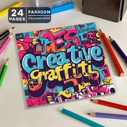 Creative Doodle Coloring Book for Adults - Relax & Unleash Imagination with Fun Art Designs
