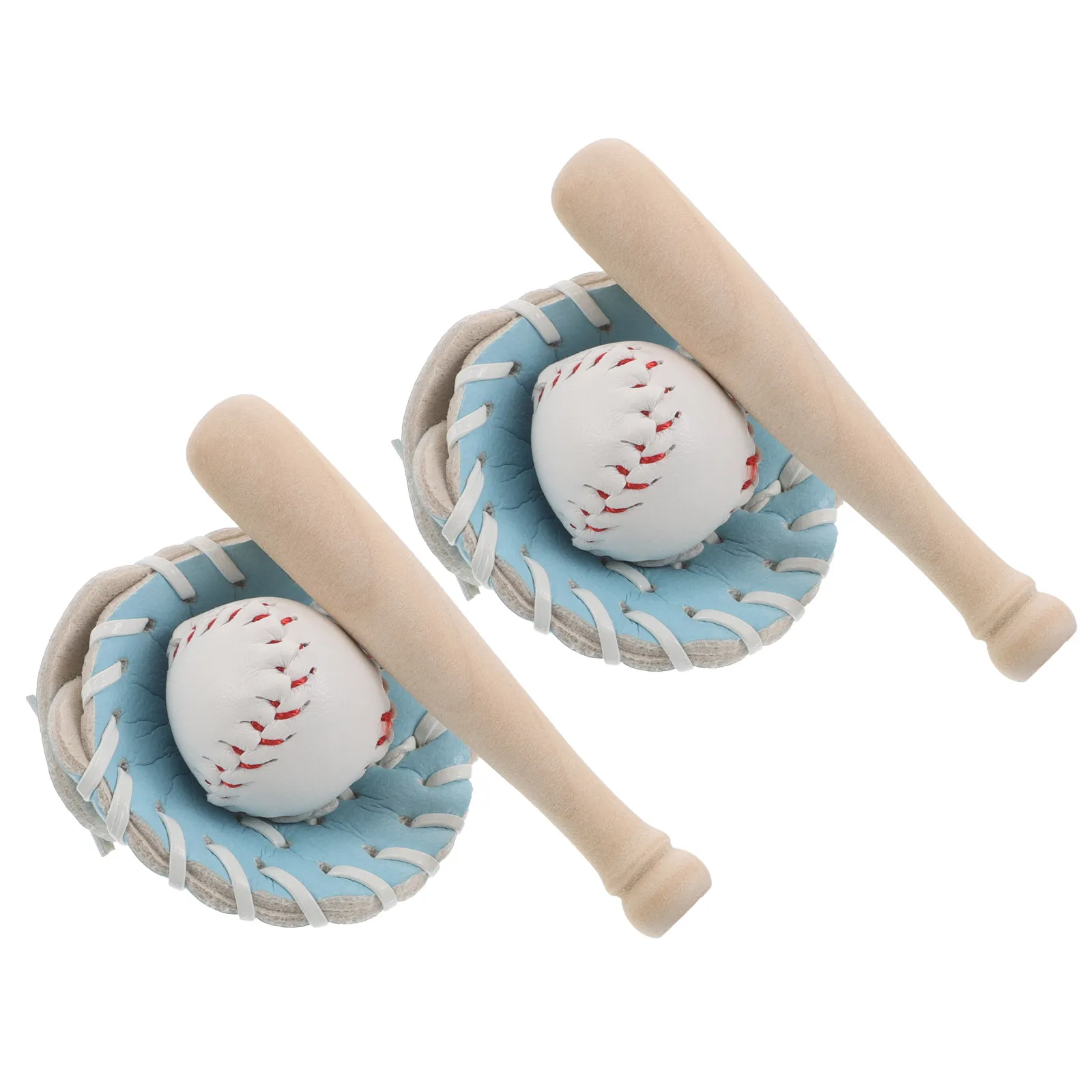 

2 set Mini Baseball Set Lightweight Bat Glove Ball For Kids Beginners Indoor Outdoor Equipment