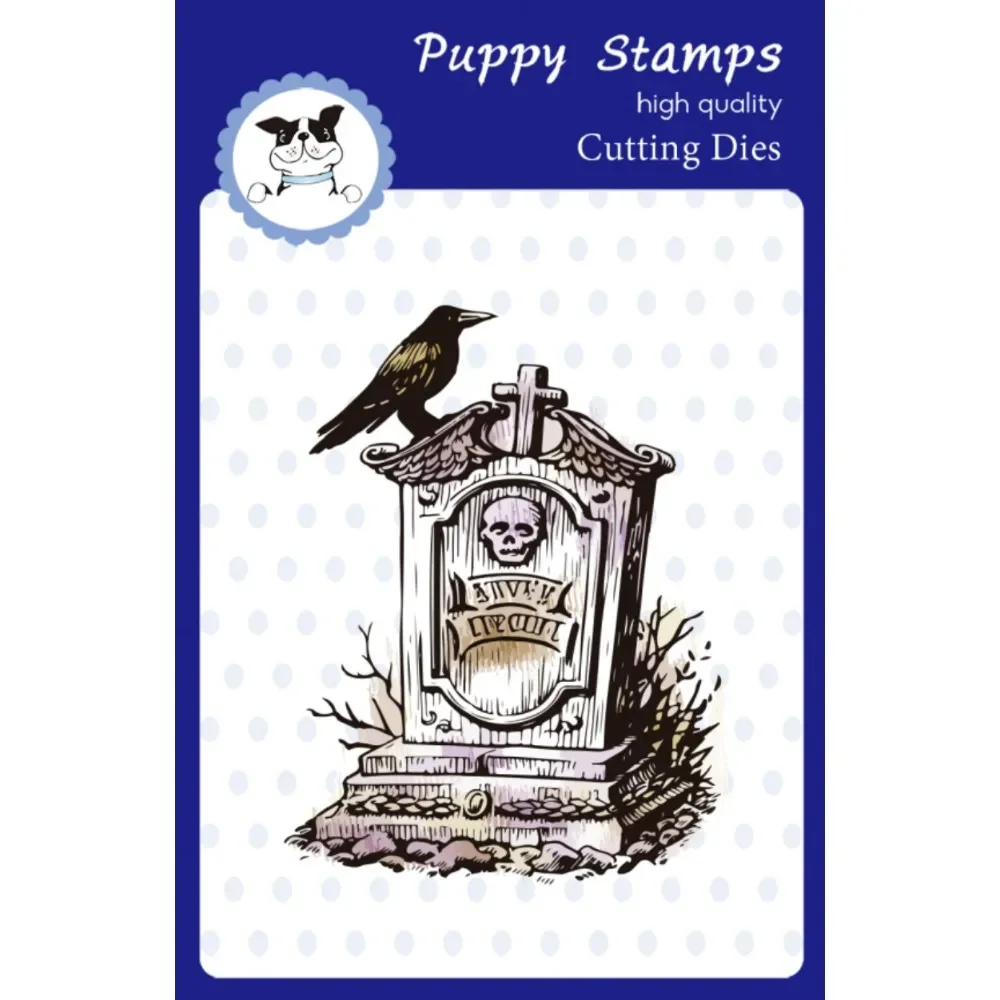 

PUPPY STAMP Halloween Pumpkin Leaf New Metal Cutting Dies for Decorating Scrapbook DIY Paper Gift Card Album Template Handcraft