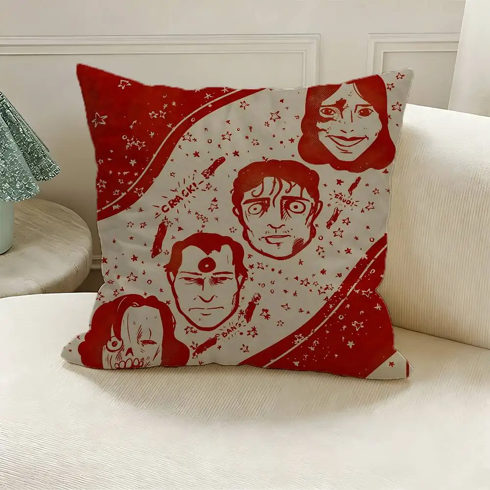 O-Obsession Polyester Printed Pillow Cover Square 30 35 40 45 50 55 cm Soft for Sofa Bed Car Home Decor