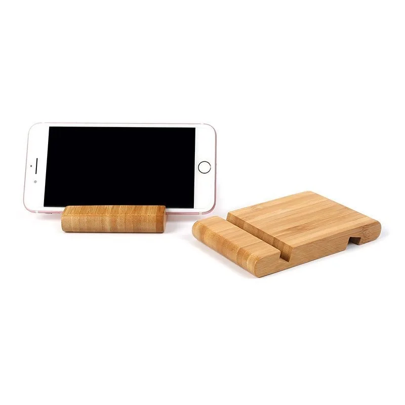 Soporte Universal de madera para teléfono móvil, accesorio de escritorio para iPhone 11 Pro Max X XS, Samsung S10 9