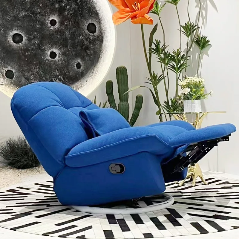 Lazy sofa chair sleepable and reclining king chair adjustable swivel rocking chair