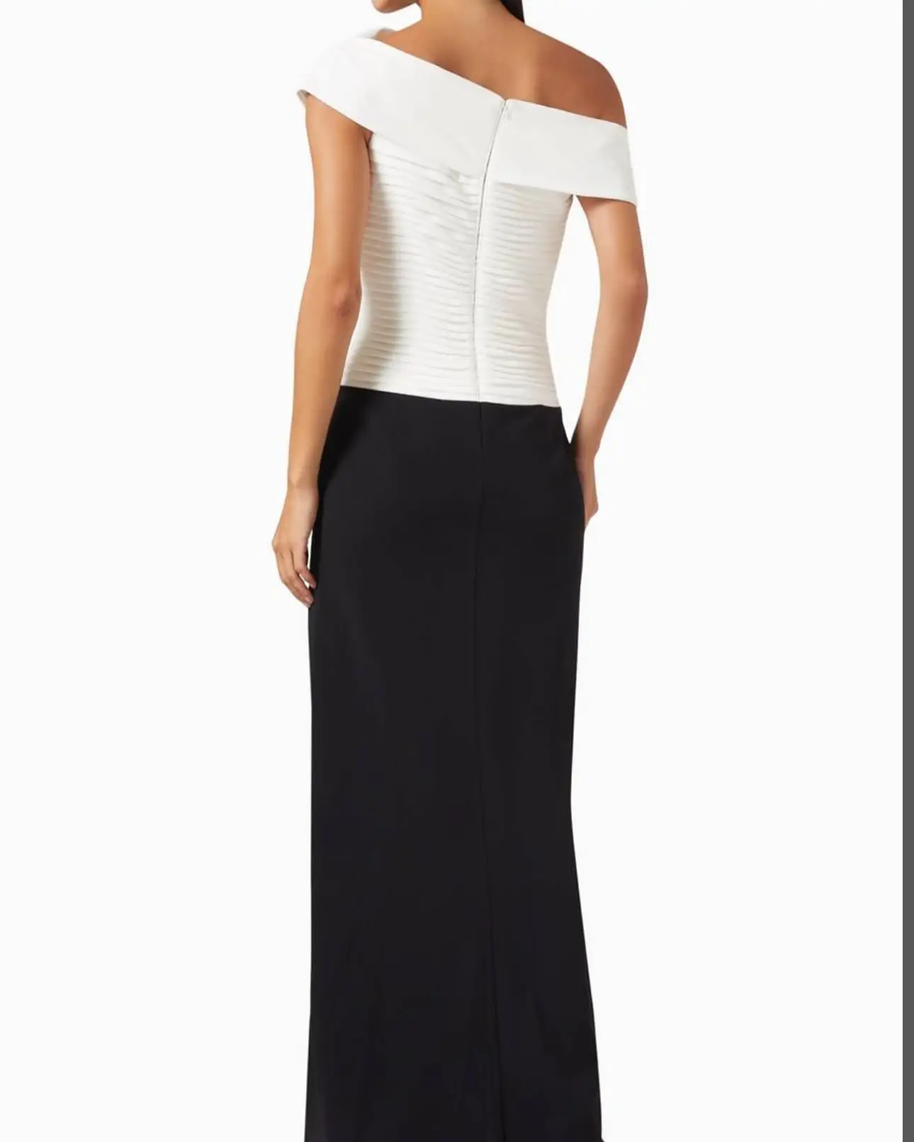 Meetlove مخصصة خارج على الكتف بلا أكمام فساتين لحضور الحفلات الموسيقية غمد مشترك طول الأرض القوس غمد فساتين رسمية 2025