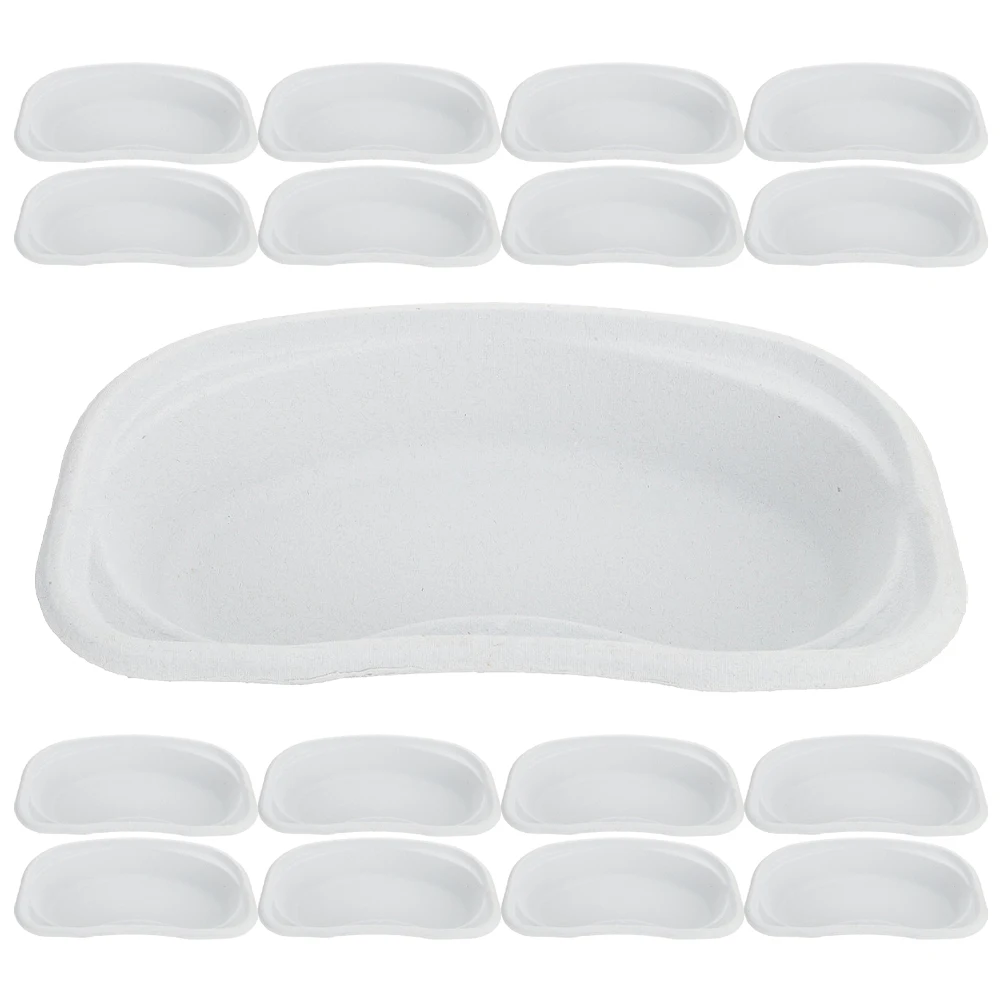 

30 шт. одноразовые блюдо для почек, эргономичный дизайн, лоток для медицинских инструментов, лоток для дозирования таблеток, блювоты, компактный портативный ящик для дозирования медсестры