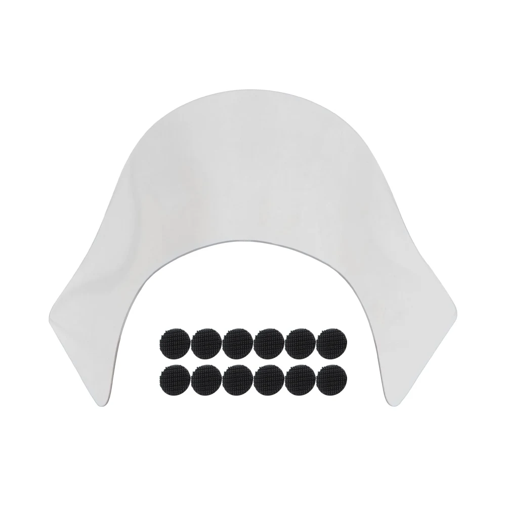 Motorcycle Lip Windshield Windscreen Wind Shield Quarter Fairing Moto Accessories For Harley Davidson Dyna Sportster 883 Softail - Image 3