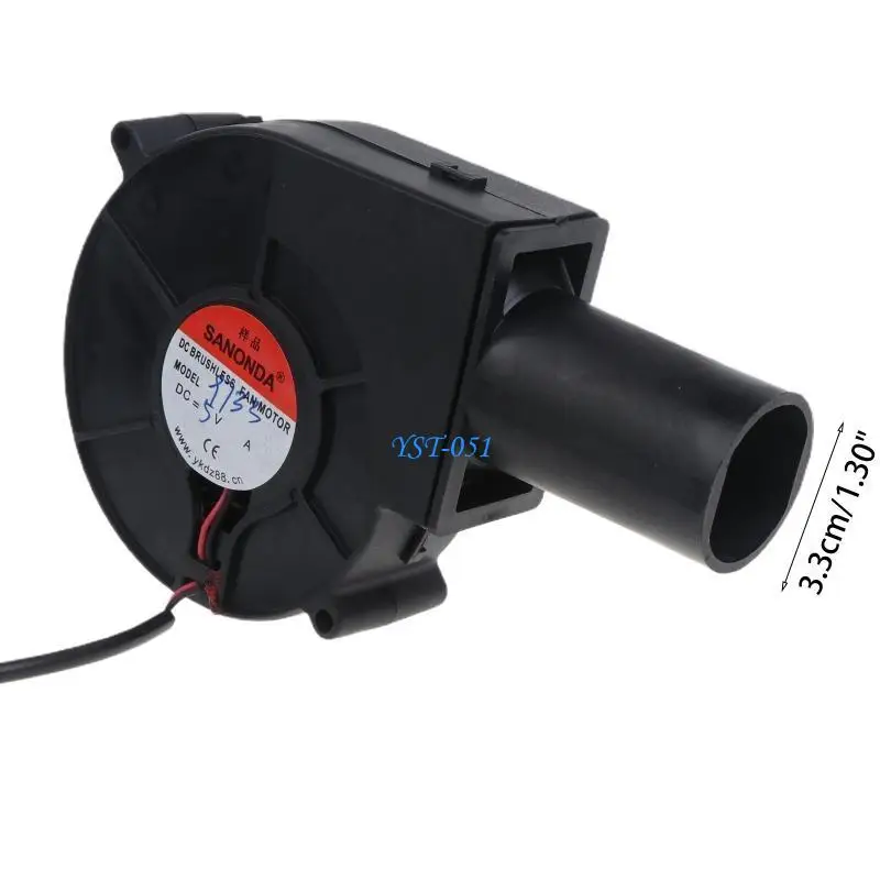 E15A BBQ Fan DC5V Air Blower for Barbecue Camping Starter Starter