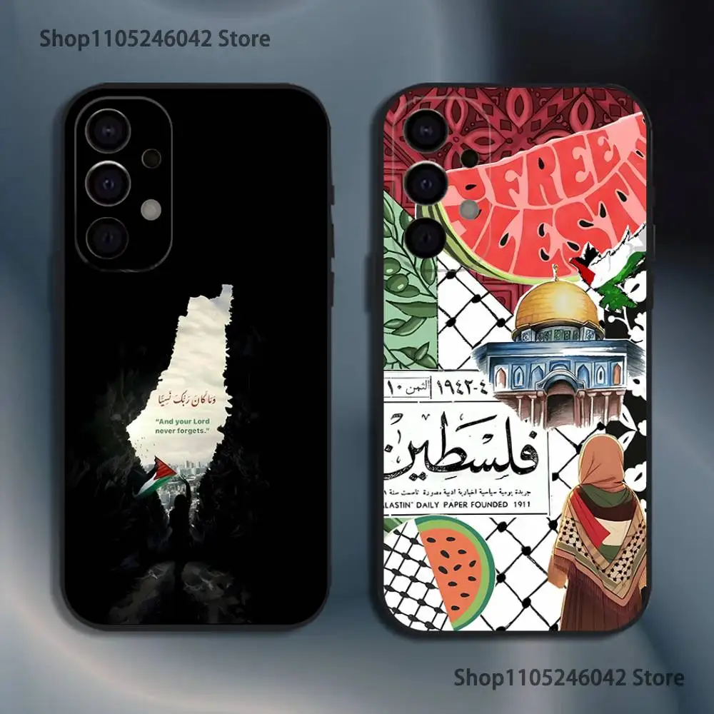 

P-Palestine-es-F-Flag For Samsung Phone Case S25,S24,S21,S22,S23,S30,Ultra,S20,Plus,Fe,Lite,5G Black Cover
