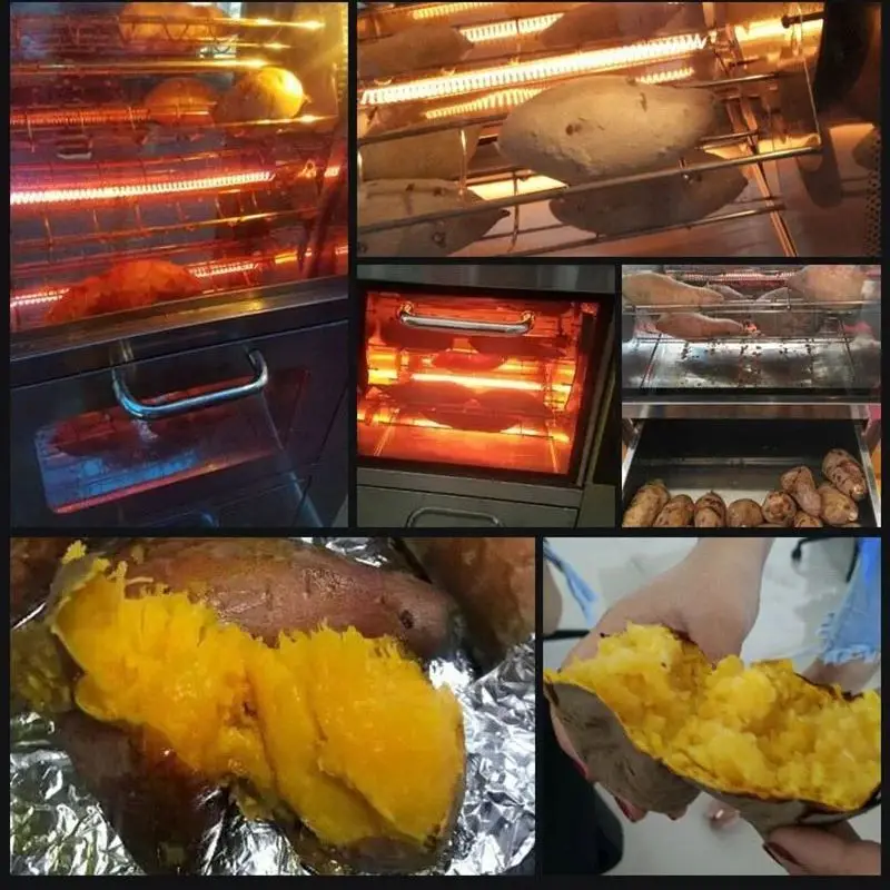 Baked Sweet Potato Oven Electric Intelligent Grilled Potato Corn Oven Commercial Roasted Sweet Potato Baked Corn Machine