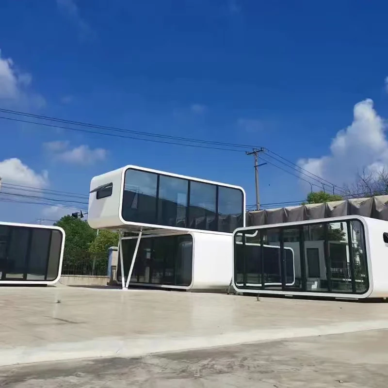 Customize Prefab Shopping both, 20ft Mobile Container Home Office, Home stay Hotel, Prefabricated Villa