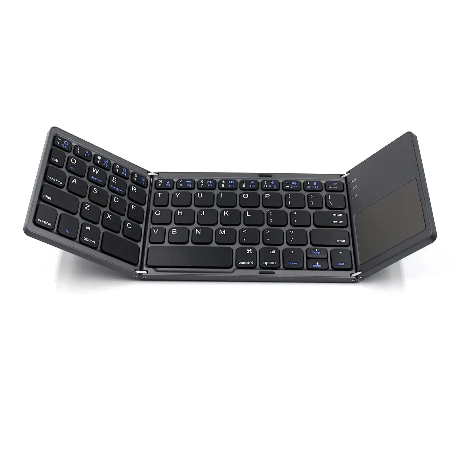 

Compact Foldable Keyboard Touchpad Bluetooth-compatible for Windows Android Ios Tablet ipad Phone Mini KOMODO Wireless Keypad