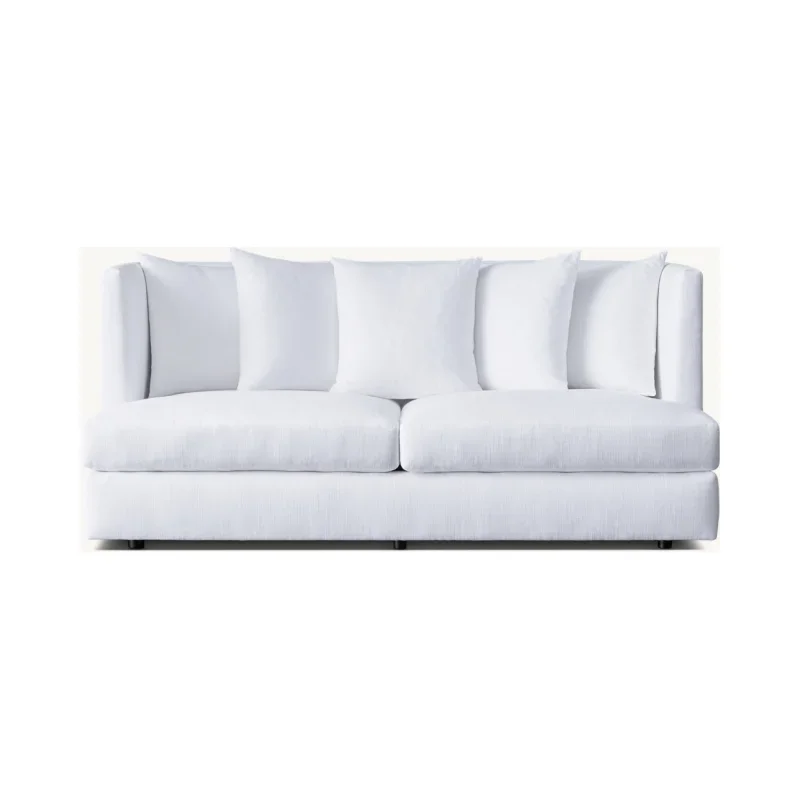 Luxus moderne Sofa Stoff Couch Wohnzimmer Indoor Wohn möbel Massivholz Indoor Sofas