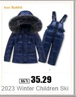 2026 Fashion Winter Duck Down Jacket for Big Boy Children Wear Parka Garments Clothes Thickened Hooded Feather Coat Clothing 6-1