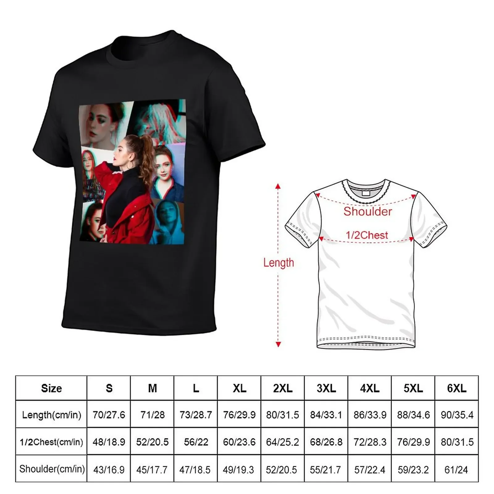 Danielle Rose Russell T-Shirt hippie clothes korean fashion shirts men graphic