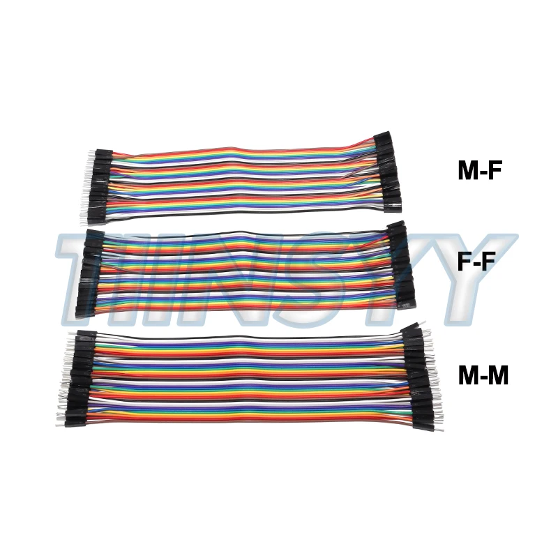 40PIN 20CM Dupont Line Male To Male + Female And Female To Female Jumper Dupont Wire Cable For Arduino DIY KIT