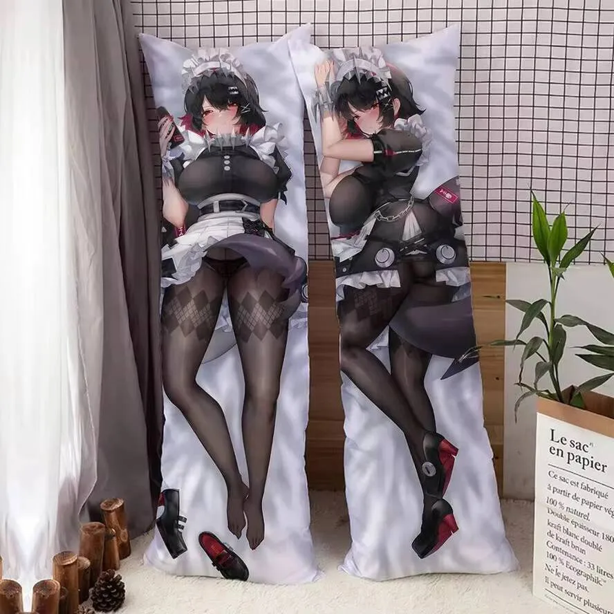 

Zone Zenless Anime Game Zero Ellen Joe Dakimakura Hing Double Sides HD Body Pillow Case Cover Printed s Home Decor