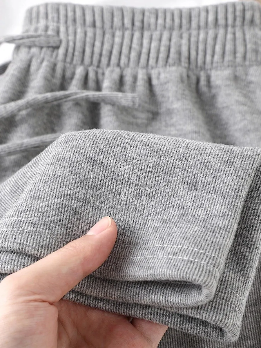 

Удобные мягкие брюки с вертикальной полосой и рисовой лапшой, облегающие драпированные брюки с высокой талией, широкие повседневные брюки для мужчин и женщин