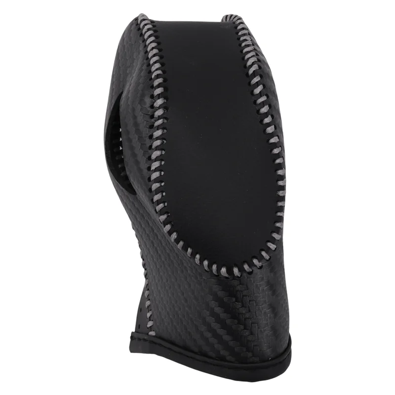 A22F-Car PU الكربون نظرة والعتاد التحول المقبض غطاء لفورد Ecosport الهروب/الانصهار/C-Max Energi Wagon/فييستا/التركيز #6