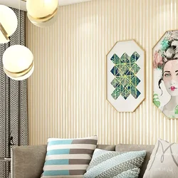 Modern Vertical Stripe Wallpaper Pink Blue Striped Living Room Decor TV Wallpapers 3d Elegant Home Decoration Wall Papers