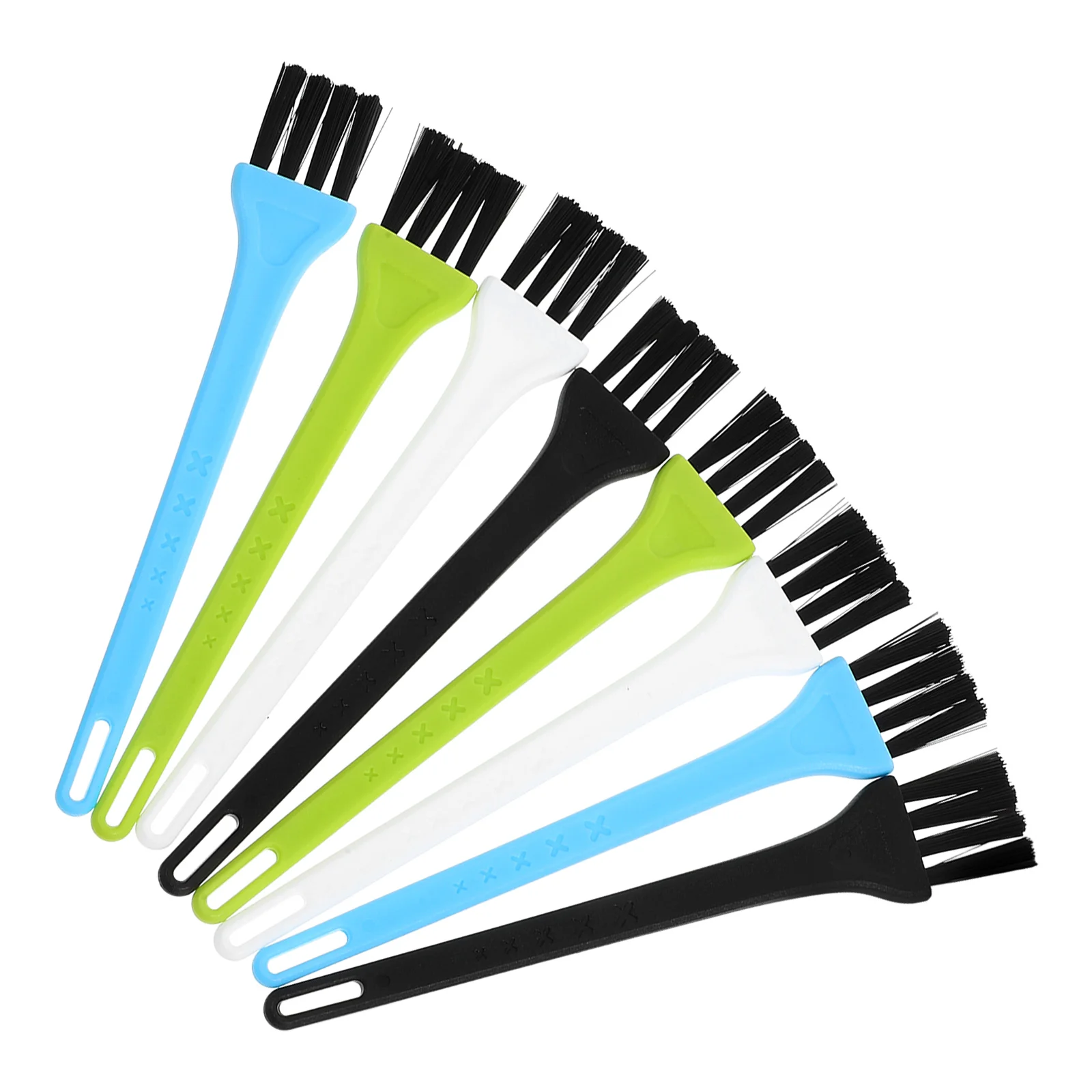

8 pcs Cleaning Brush Nylon Handheld Portable for Computer Keyboard Car Small Compact Multipurpose Anti Static Home Appliances