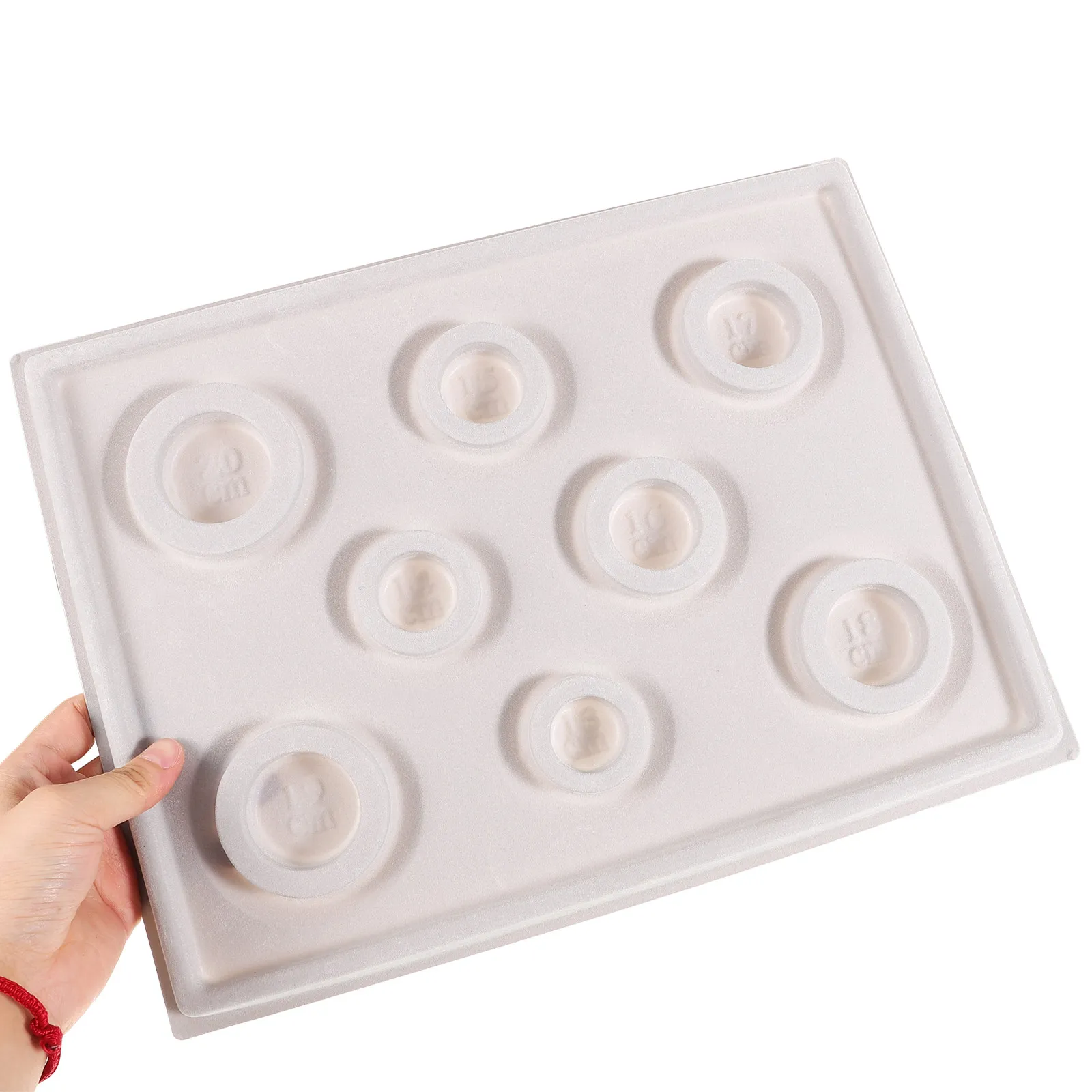 

Bead Jewelry Board Design Tray Stable Bead Layout Bracelet Making Jewelry Craft Tool Bracelet Measurement Board Tray