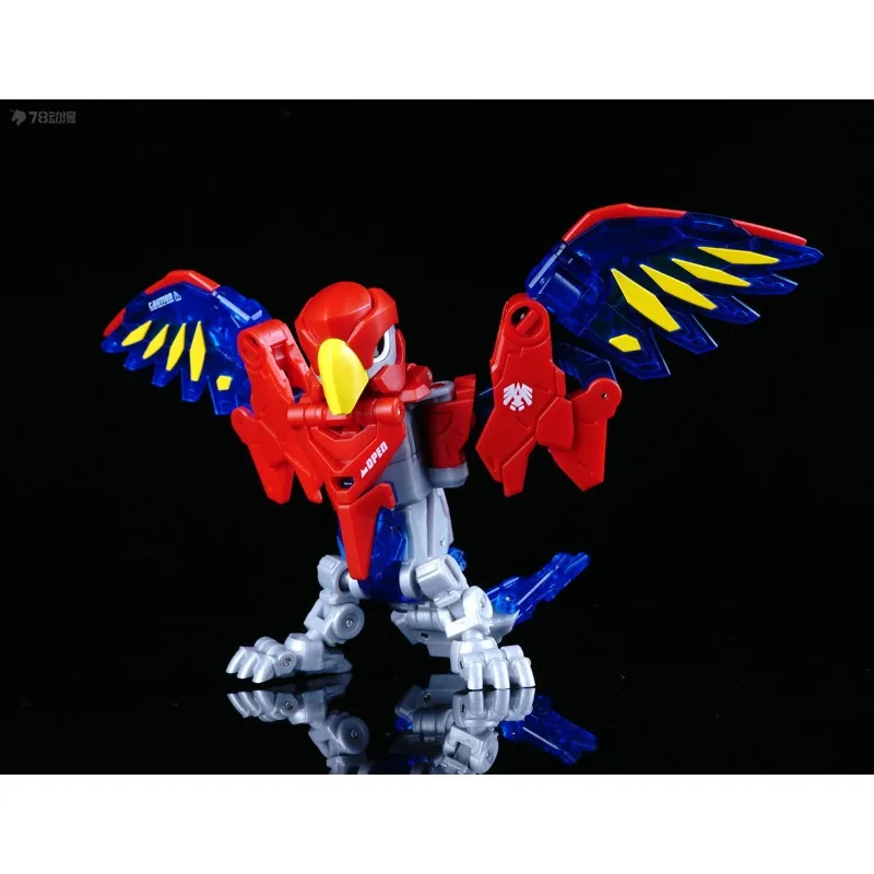 Brandneues Inventar 52TOYS Original BEASTBOX Animal Box Bird Clan BB-09 Echo Transformiertes Spielzeug Montagemodell Geschenk Ornament