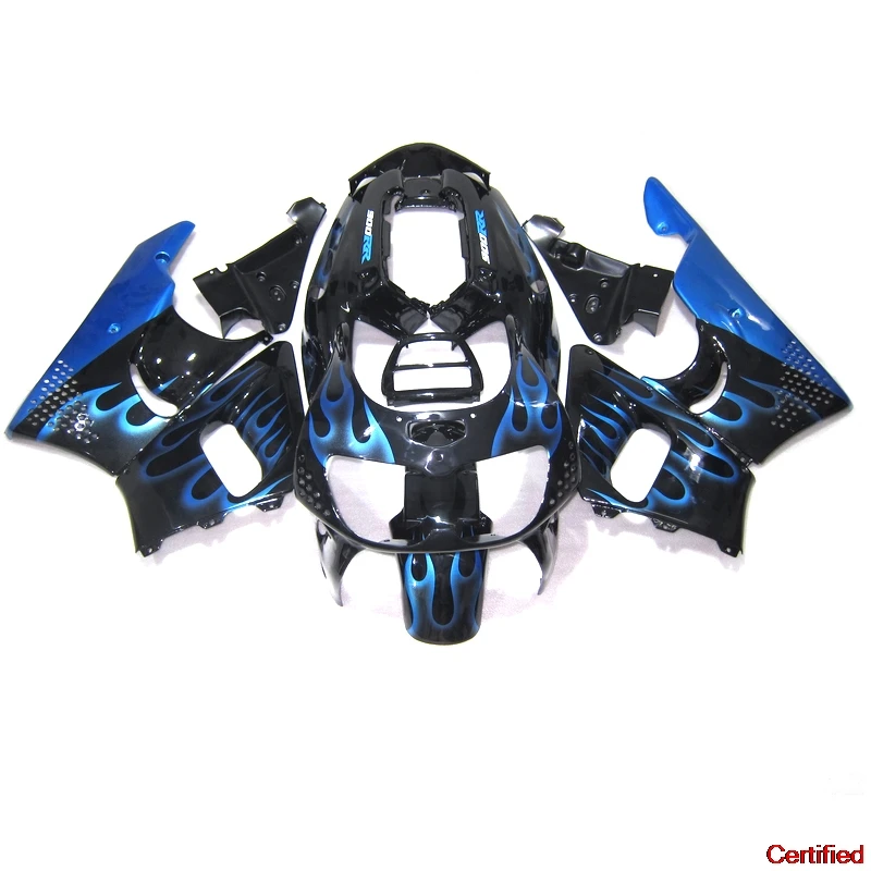 

Fairings For HONDA CBR900RR 893 1996 1997 Blue Flames Fairing Kit CBR893RR 96 97 45