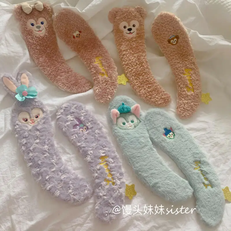 Disney Shelliemay Stellalou Zweiteiliges weiches Plüsch-Toilettensitzkissen Winter warm halten Haushaltswaren Toilette Mädchen Festival Geschenk