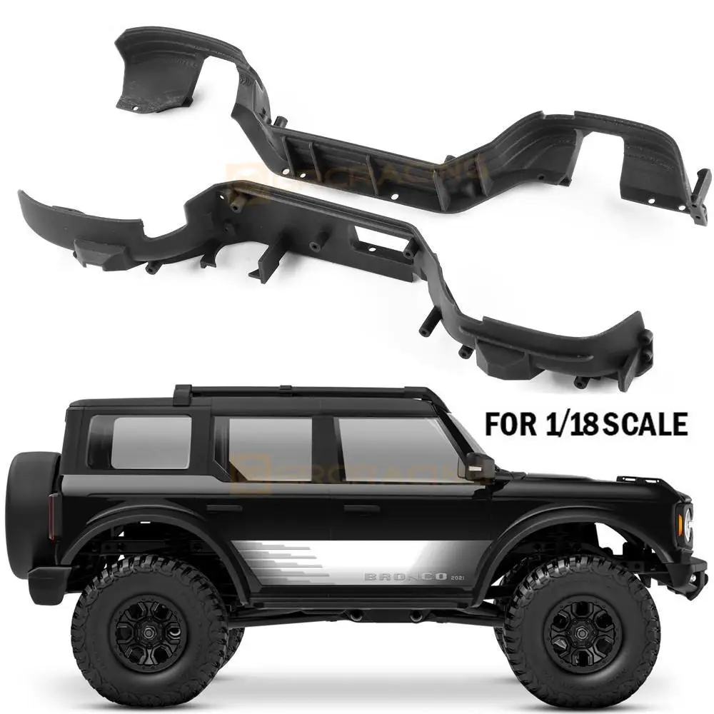 1/18 Fender 3d Printing Chassis Mudguard For Trax/as Trx4-m Bronco Trx4m Rc Crawler Car Upgrade Accessories