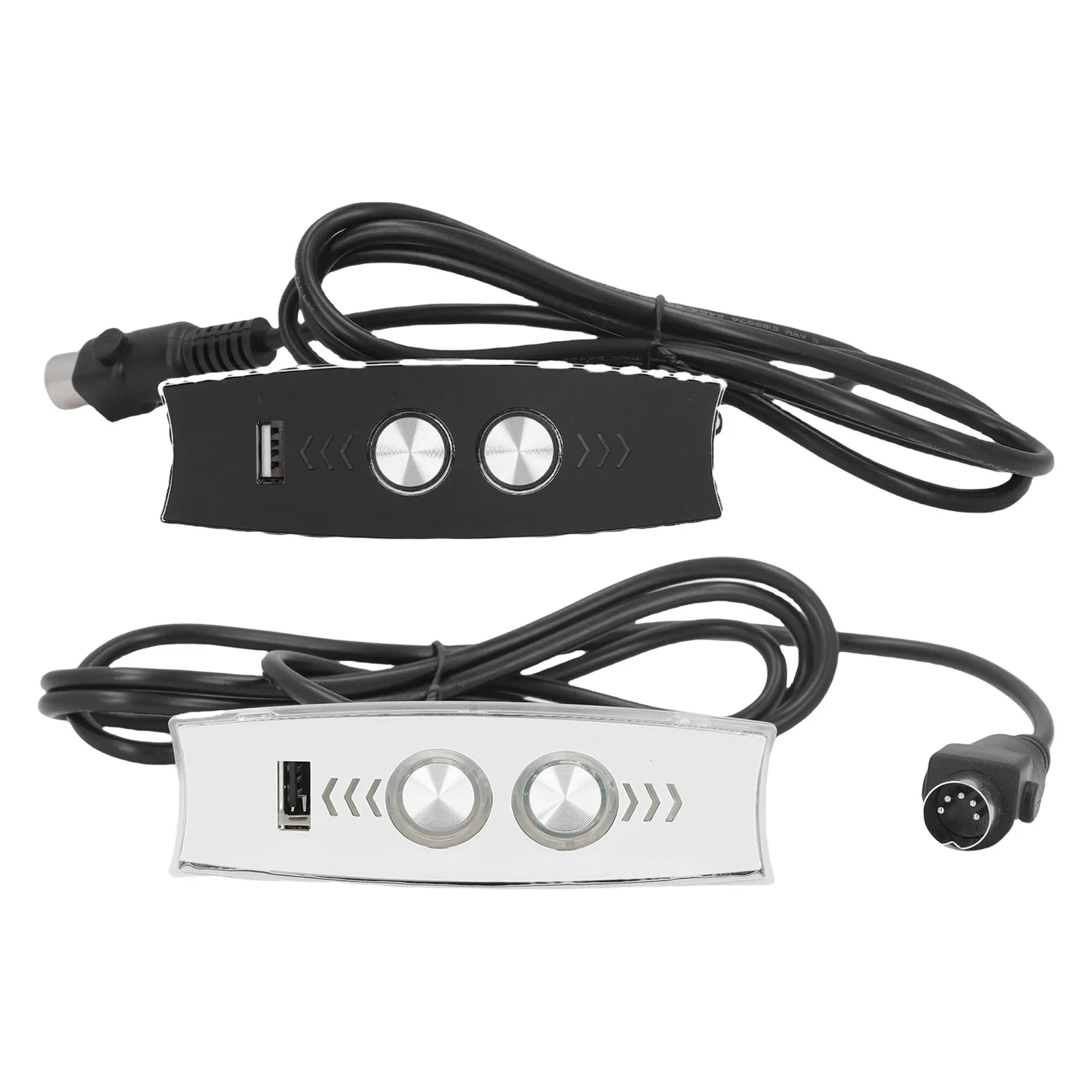 Electric Recliner Controller USB Charging LED Backlit 5 Pin Electric Sofa Hand Control Switch for Electric Lift Chair