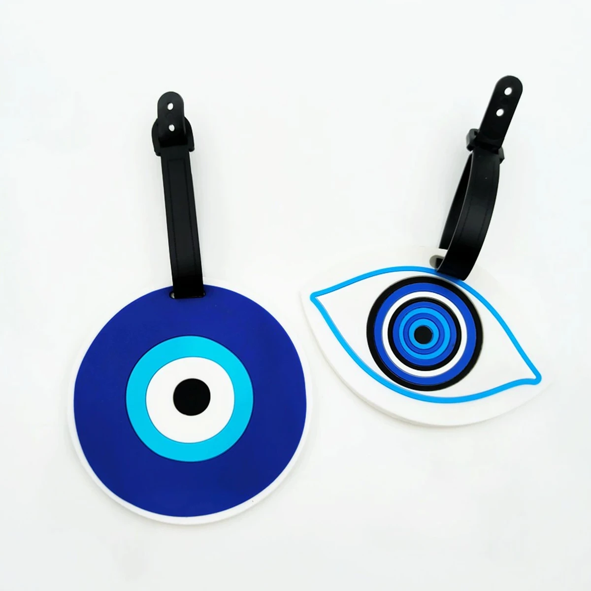 علامة أمتعة بنمط عين اليد الإبداعية من فاطمة، علامة أمتعة تسجيل الدخول في المطار، ملحقات السفر لتجنب الخسارة.-zmt #4