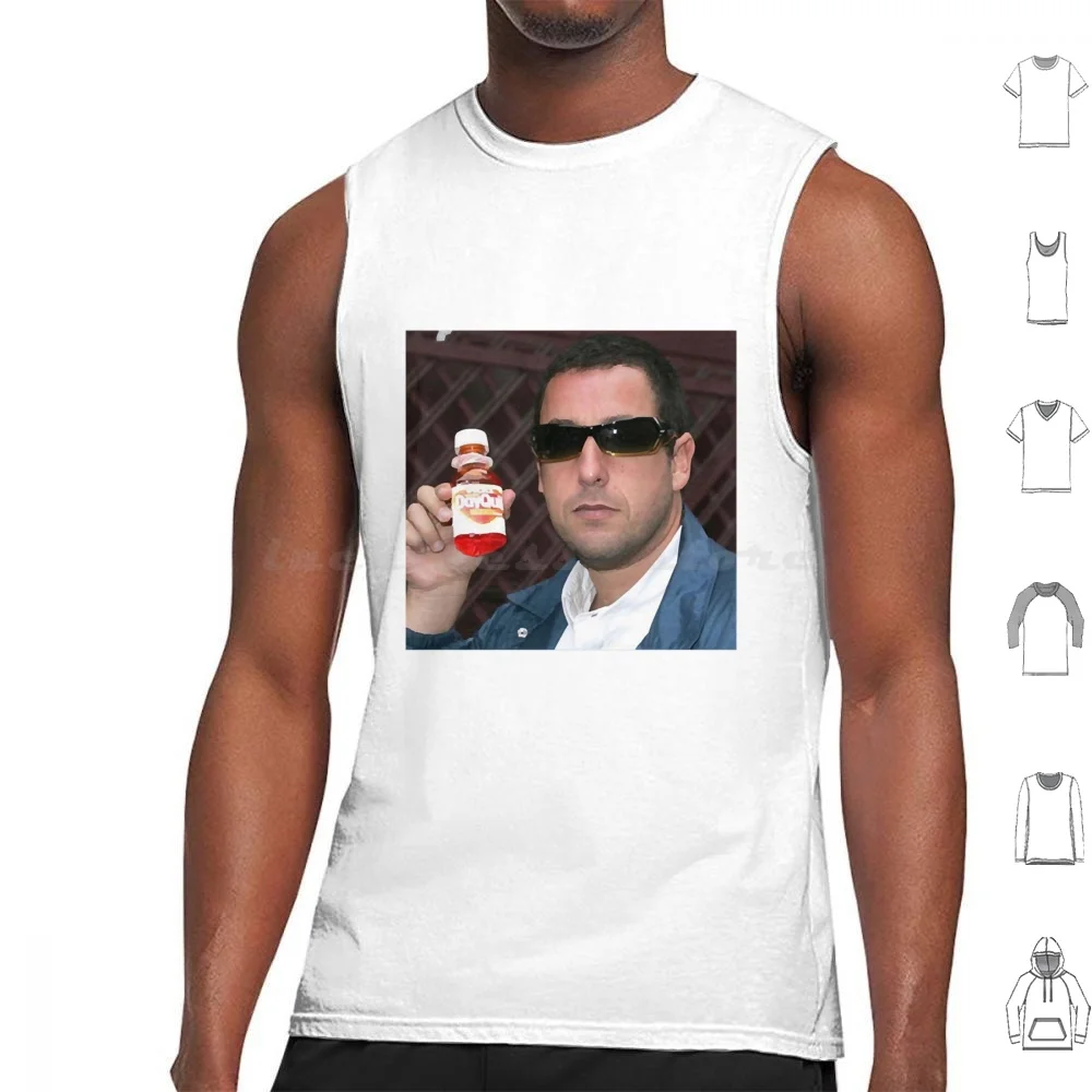 Adam Sandler Dayquil Tank Tops Vest Sleeveless Meme Cursed Cursed Images Cursed Image Funny Memes Cursed Meme Weirdcore