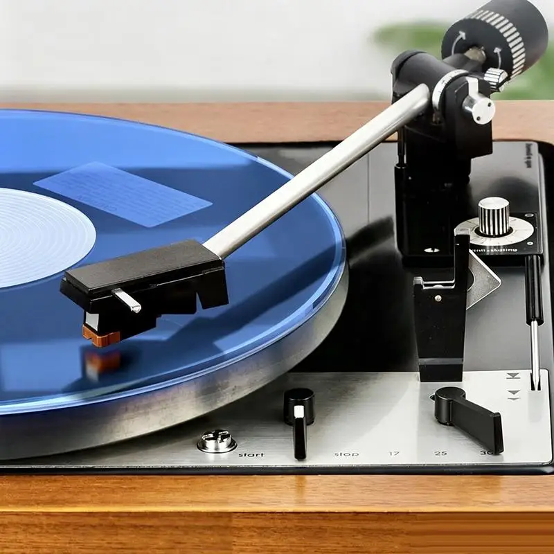 30cm Acrylic Turntable Slip Mat Reduce Static Dust Noise Replacement Record Platter Slipmat for 12 Inch LP Vinyl Record Player