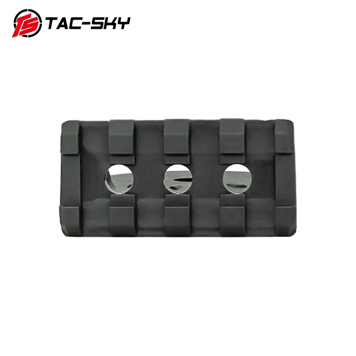 TS TAC-SKY Tactical Senter Head Mount Helm Quick Action Core ARC Rail Adapter untuk Airsoft Sport Helm Mount GRAY