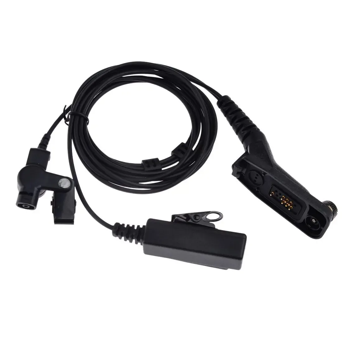 New Police Air Tube Earpiece Microphone PTT Headset For Motorola Two Way Radio Walkie Talkie DP4400 DP4401 DP4600 DP4800 DP4801 - view 4