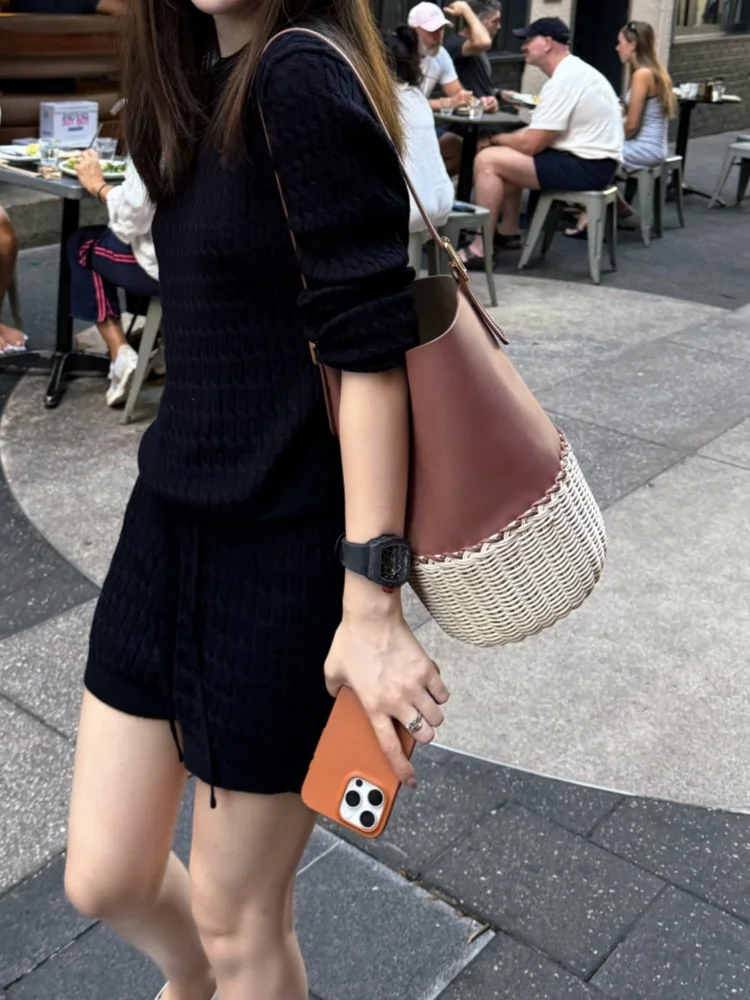 

Spring Summer 2025 New Sle Buet Bag High Quali Woven Single oulder Large Capaci Versatile Underarm Bag for Men And ...