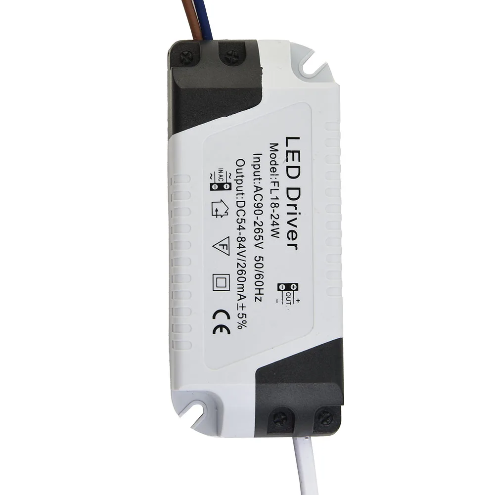 DC Drive Power LED Driver, 300mA, 18W-24W, 300mA atual, LED Light Acessórios