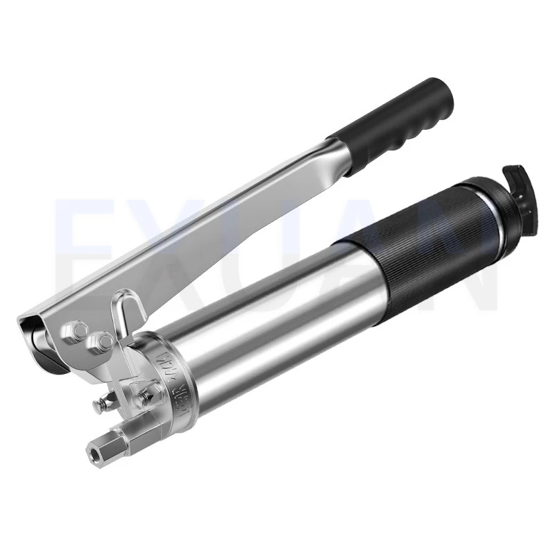 600CC/800CC/900CC Manual Industrial High-Pressure Grease Gun Single Double Pressure Rod Oil Injector Excavator Car Grease Gun
