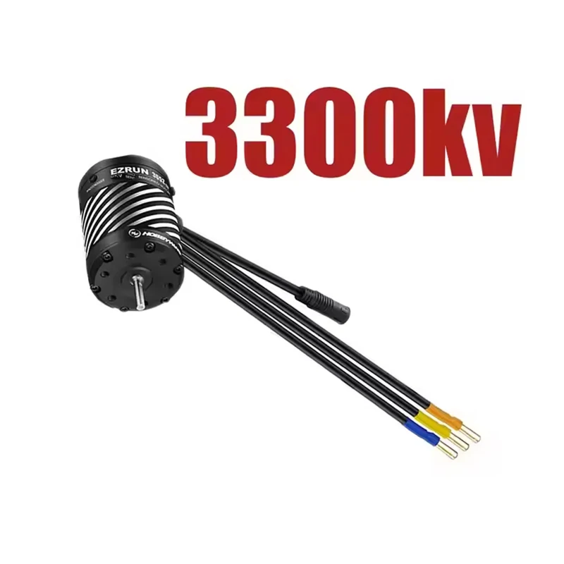 Hobbywing EZRUN 3652SD G3 3300/4100/5400KV Sensored Brushless Motors with MAX10 G2 80A ESC Combo for 1/10 1/8 RCCarBuggy Mort view 2