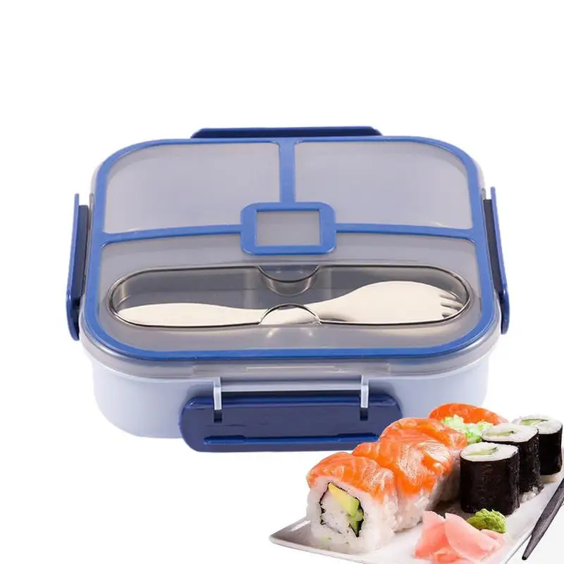 Compartment Lunch Box Snack Containers 38.8oz Waterproof Leakproof Dishwasher Freezer Safe 3 Compartment Lunch Box For