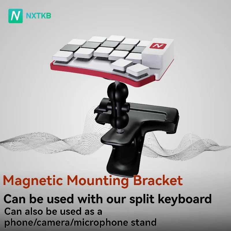 Ferris Sweep Magnetic Bracket Customized Split Keyboard Metal Bracket Ergonomic Gaming Mechanical Keyboard Accessories Gift