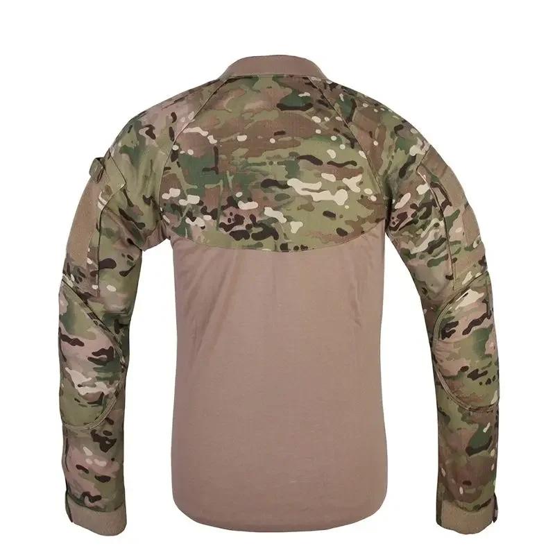 Emersongear Herren Kampf Jagd Shirts Taktische Outdoor Sport Fit Tops Shirt Airsoft Schießen Kleidung Camoflage Jagd