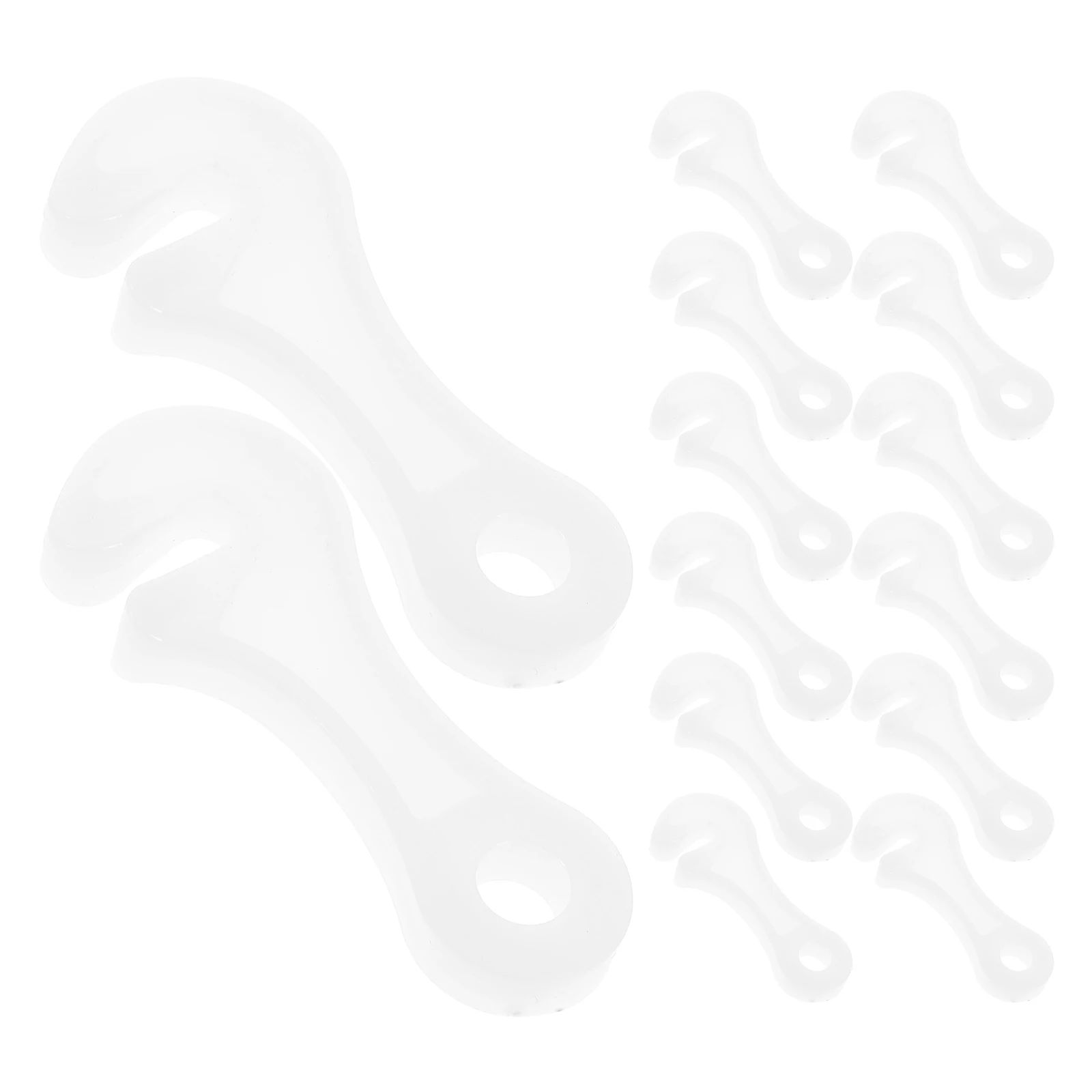 

20Pcs Glow in The Dark Guyline Tensioner Outdoor Tent Rope Adjuster Windproof Buckle Camping Hiking Gear Guyline Rope Tensioner