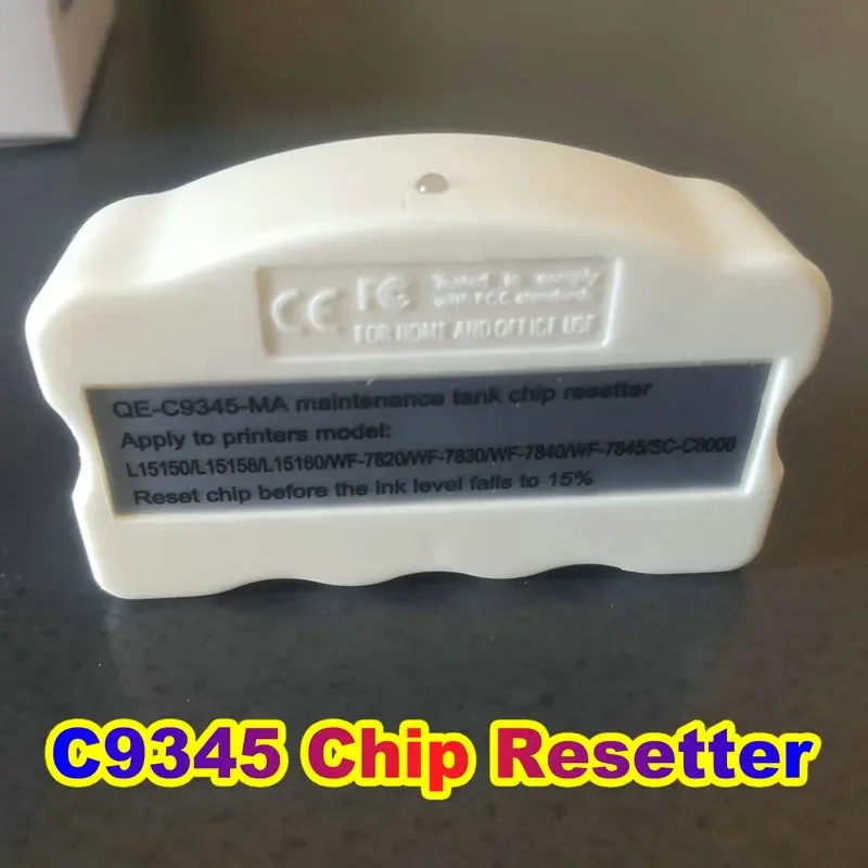 

L15150 QE C9345 MA Maintenance Tank Chip Resetter Reset For Epson L15160 L15158 L15168 L6578 WF7820 7830 7840 4830 4820 3820