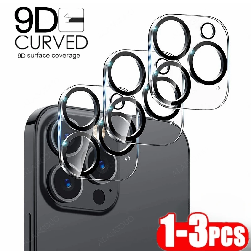 1/3PCS Camera Lens Protector For iPhone 16 Pro Max 16Pro Integrated lens cover For iPhone 15ProMax Lens Protective Glass