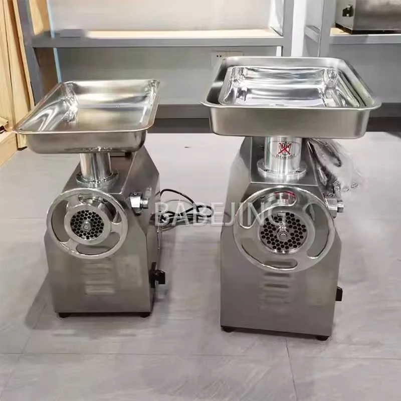 Бытовая мясорубка BABEJING, измельчитель чили из нержавеющей стали, промышленная и коммерческая электрическая мясорубка
