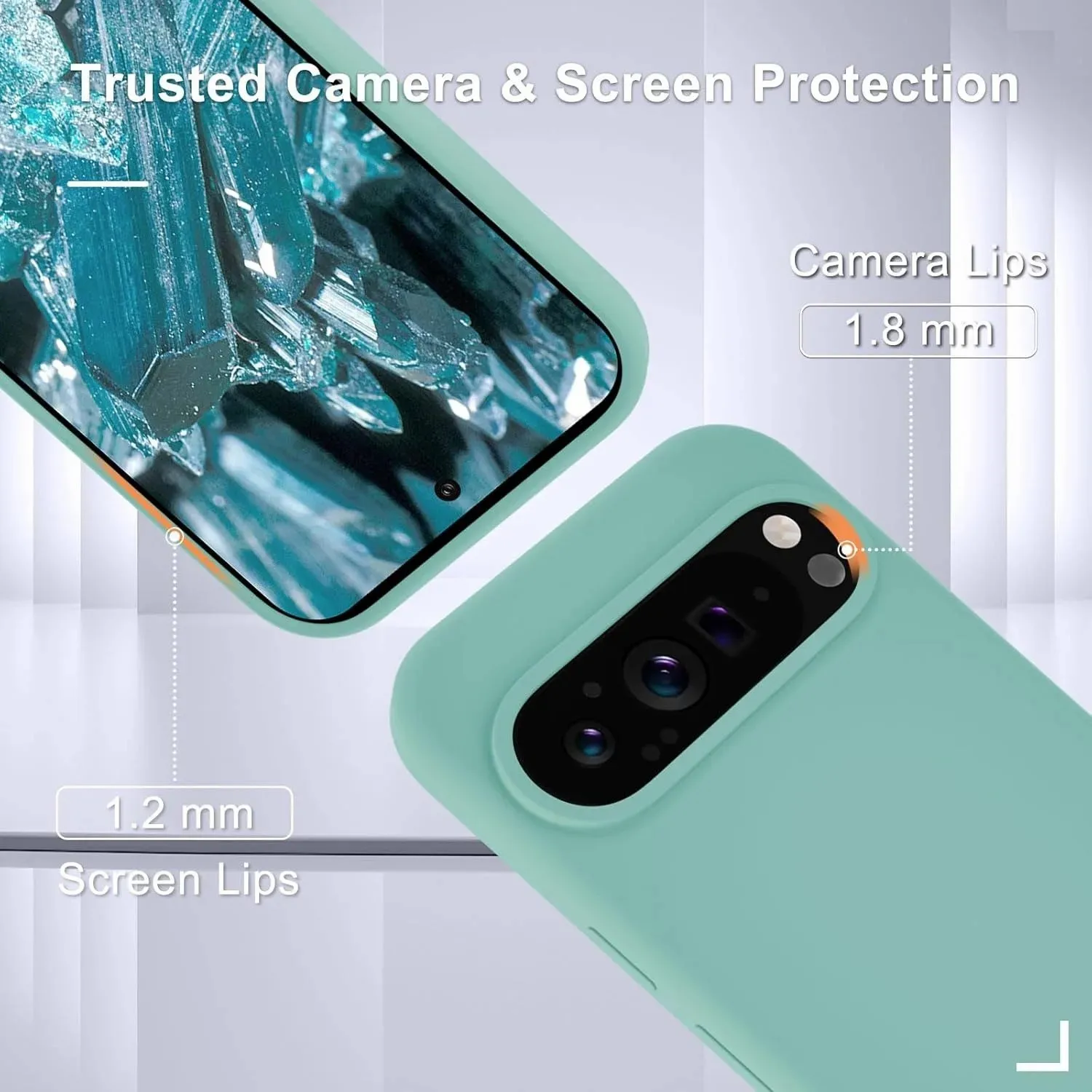 For Google Pixel 9 9 Pro XL 8A 7A 6 7 8 Pro 6A 5A Case Silky Liquid Silicone Soft-Touch Cover For Pixel 9 Pro XL Shockproof Case