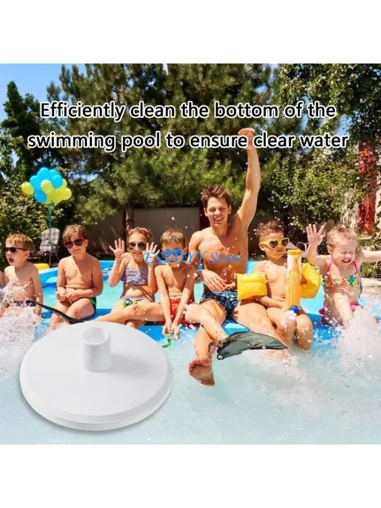 G6DE Skimmer Vacuum Hose Adapter Plate Pool Skimmer VAC Plate Vacuum Sealed Pool Cleaning Tool Accessories Enduring