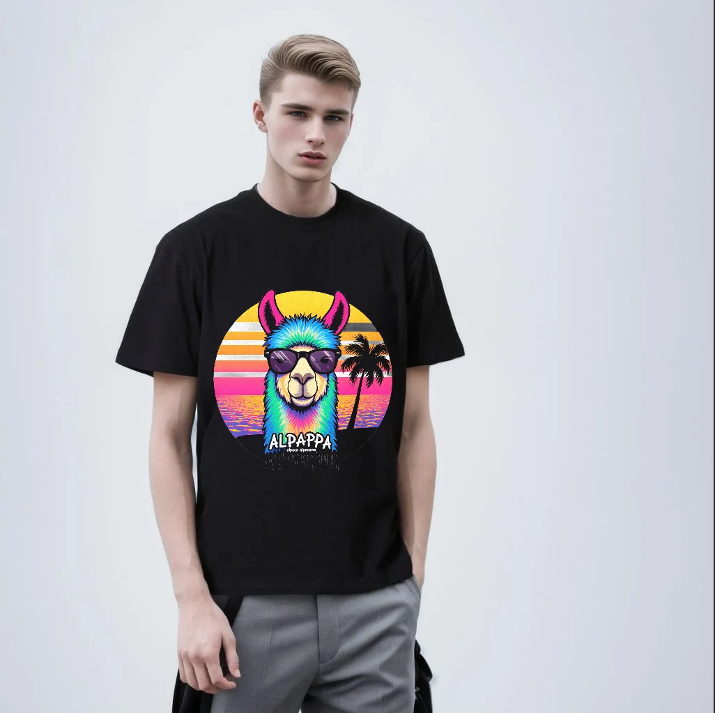 تي شيرت - كاجوال برقبة دائرية من القطن صيفي بأكمام قصيرة للرجال والنساء المراهقين والرجال مطبوع جديد للجنسين