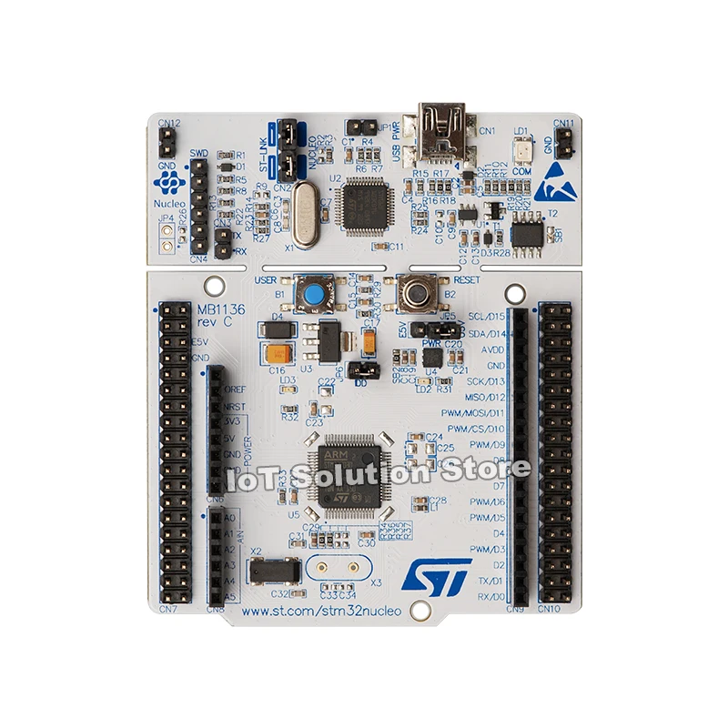 

NUCLEO-F030R8 Плата разработки STM32 Nucleo-64 с микроконтроллером STM32F030R8
