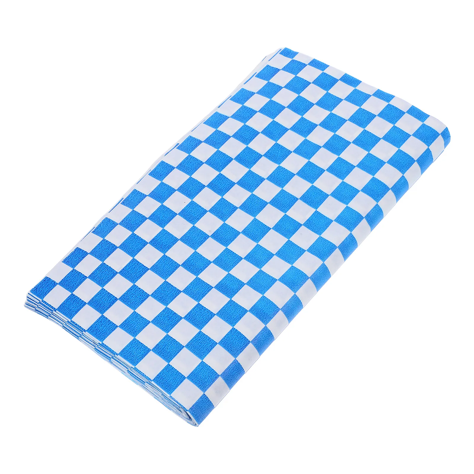 

100 шт. бумага для выпечки, жиронепроницаемые листы для упаковки пищевых продуктов, маслопоглощающие антипригарные многоразовые клетчатые трафареты